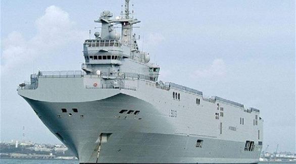 مصر تتسلم سفينة “ميسترال الحربية” من فرنسا