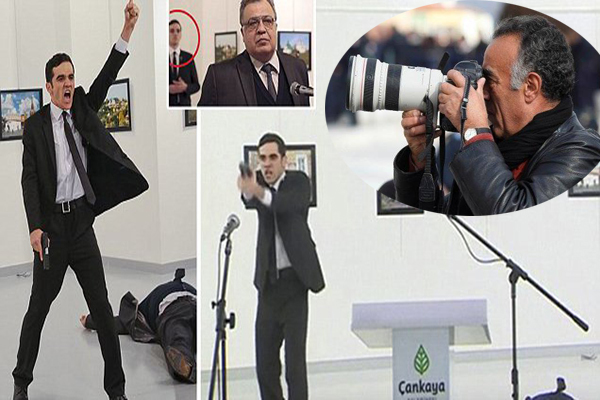 بالصور.. مصوّر اغتيال السفير الروسي بتركيا يكشف أسرار الحادث