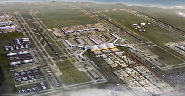 تشييد أكبر مطار في العالم بمشاركة شركة سعودية