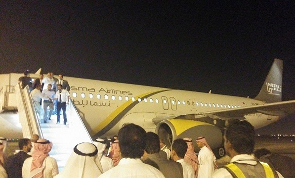 تأكيداً لخبر “المواطن”.. أول رحلة دولية من القاهرة تصل مطار جازان