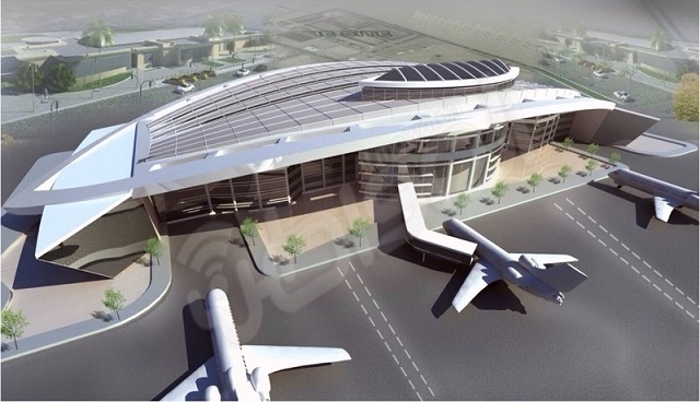 بالصورة.. تطوير مطار عرعر ليتسع إلى مليون مسافر سنوياً