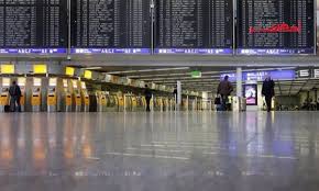 خرق أمني يخلي أجزاء من مطار فرانكفورت ويوقف حركة الطيران