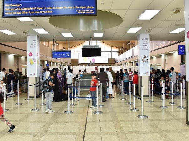 الجوازات تنهي إجراءات 6.608.118 مسافراً خلال إجازة عيد الفطر