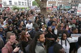 مظاهرات في لندن احتجاجاً على العنصرية في أمريكا