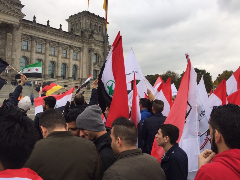 مظاهرة الاحواز امام البرلمان الالماني (12)