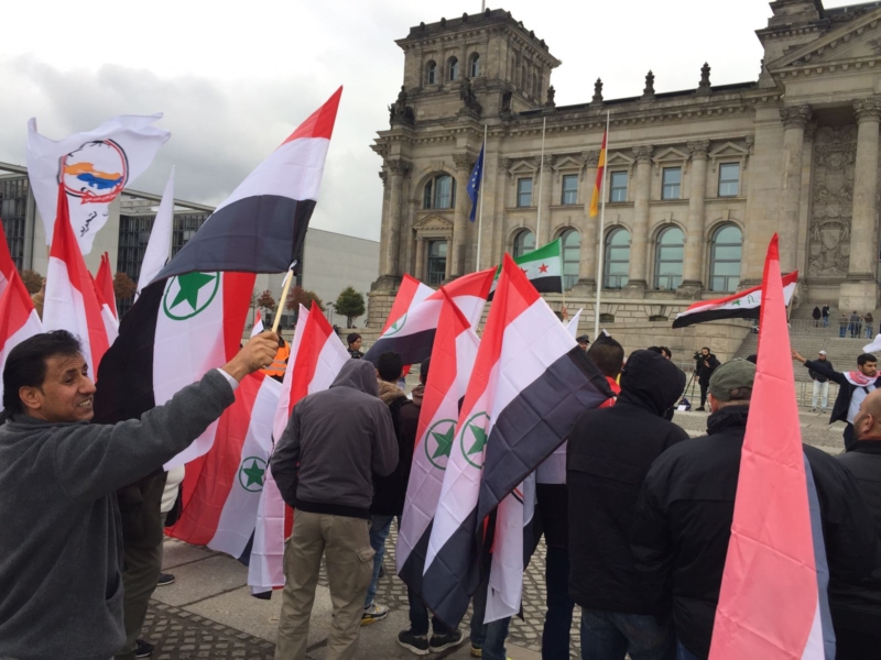 مظاهرة الاحواز امام البرلمان الالماني (13)