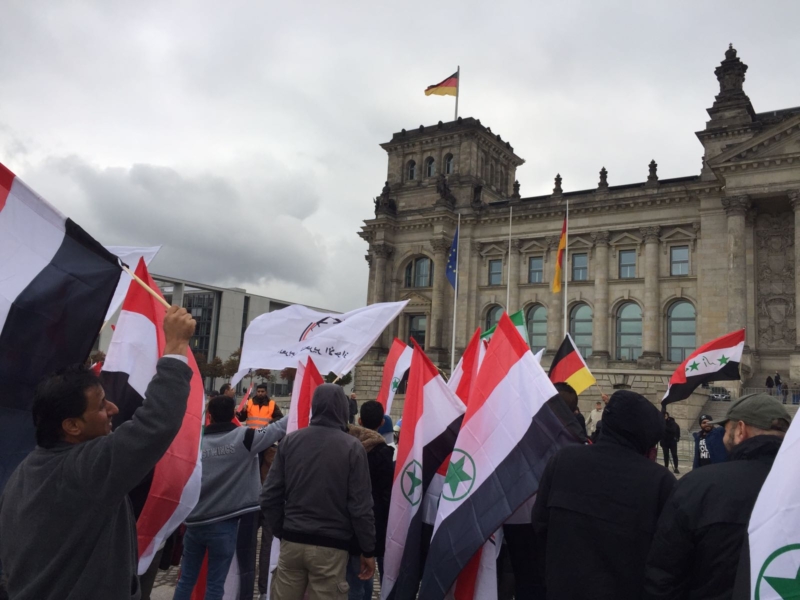 مظاهرة الاحواز امام البرلمان الالماني (14)
