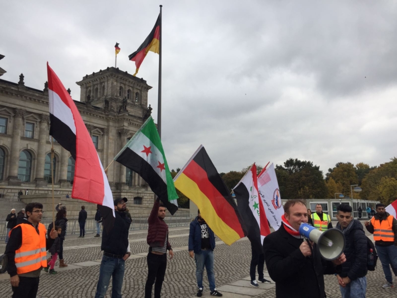مظاهرة الاحواز امام البرلمان الالماني (18)