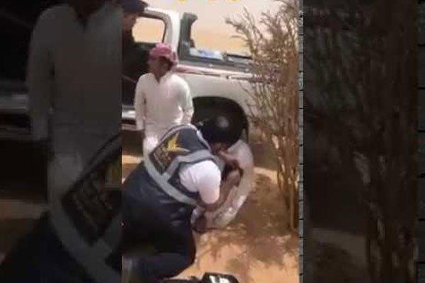 بالفيديو.. العثور على مفقود السليل بعد 4 أيام من فقدانه بالصحراء