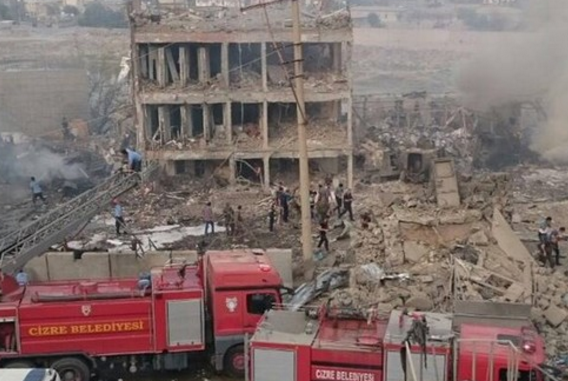 ارتفاع حصيلة ضحايا انفجار مدينة “فان” التركية إلى 48 مصابا