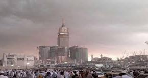 9 ساعات من الأمطار الرعدية على مكة المكرمة