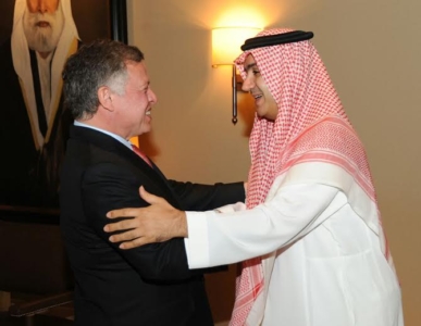 ملك الأردن عبد الله الثاني يمنح الشيخ وليد بن ابراهيم آل ابراهيم وسام الاستقلال من الدرجة الأولى