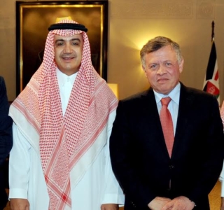 ملك الأردن عبد الله الثاني يمنح الشيخ وليد بن ابراهيم آل ابراهيم وسام الاستقلال من الدرجة الأولى1