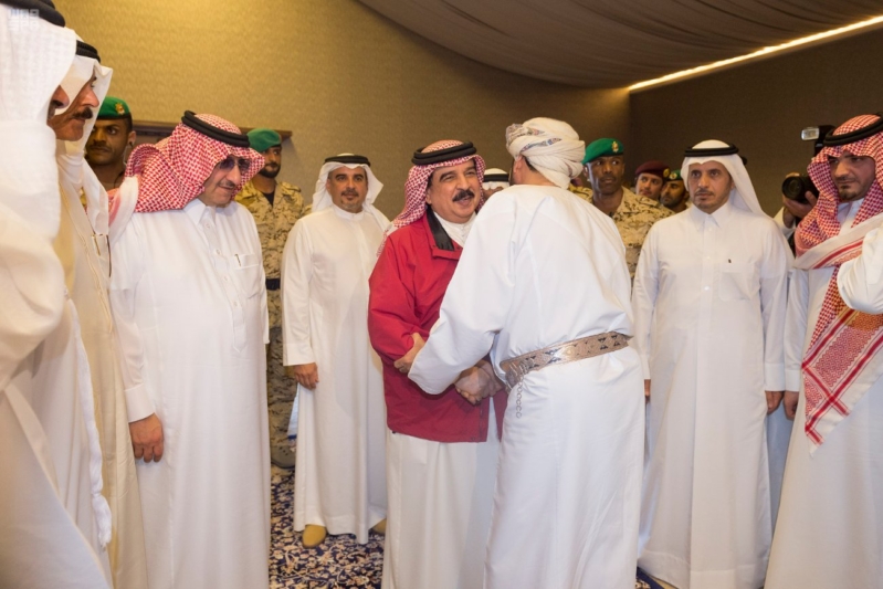 ملك البحرين يرعى اختتام امن الخليج العربي 1 بحضور ولي العهد4