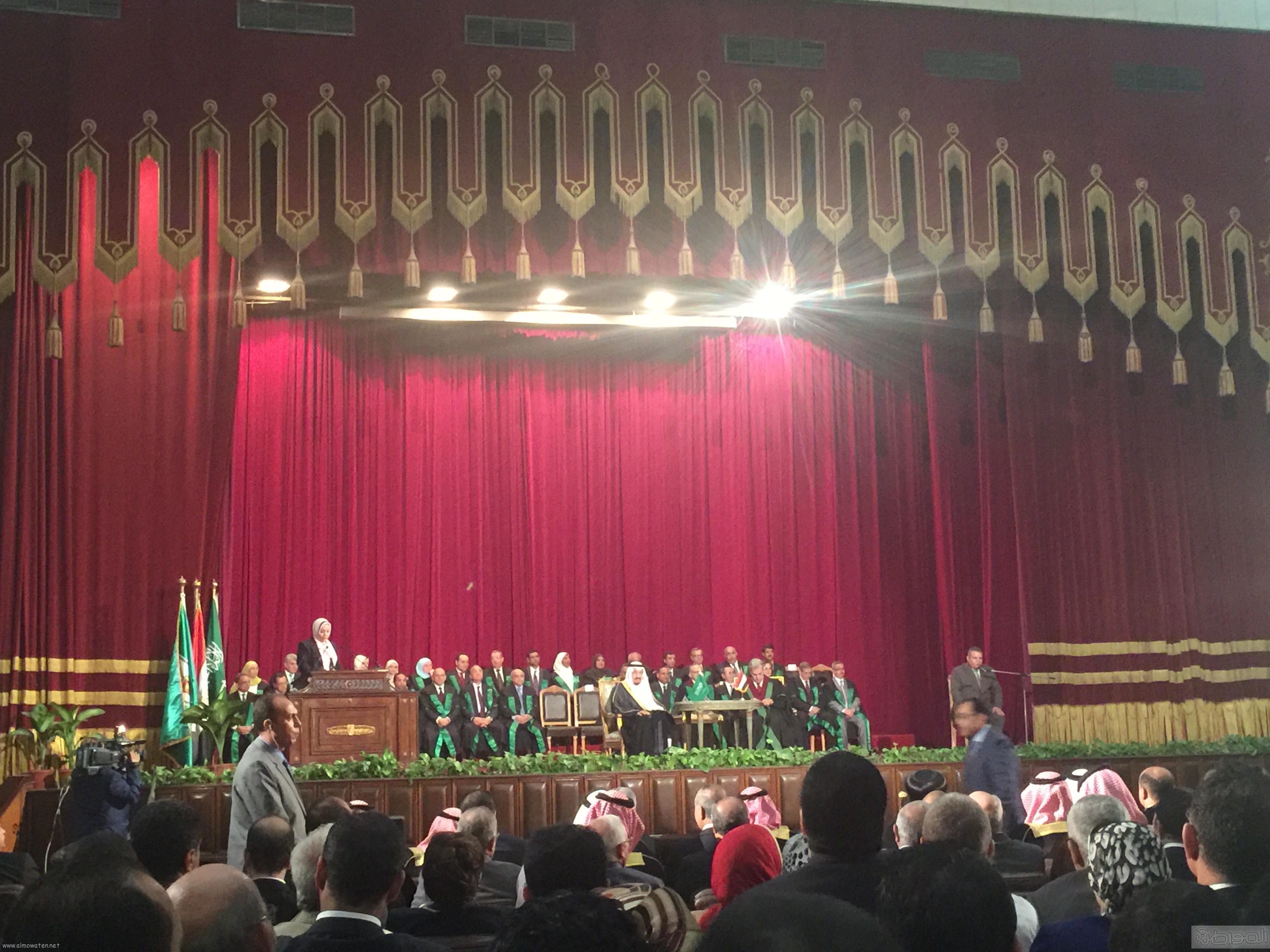 منح الملك سلمان الدكتوراه الفخرية من جامعة القاهرة (2)