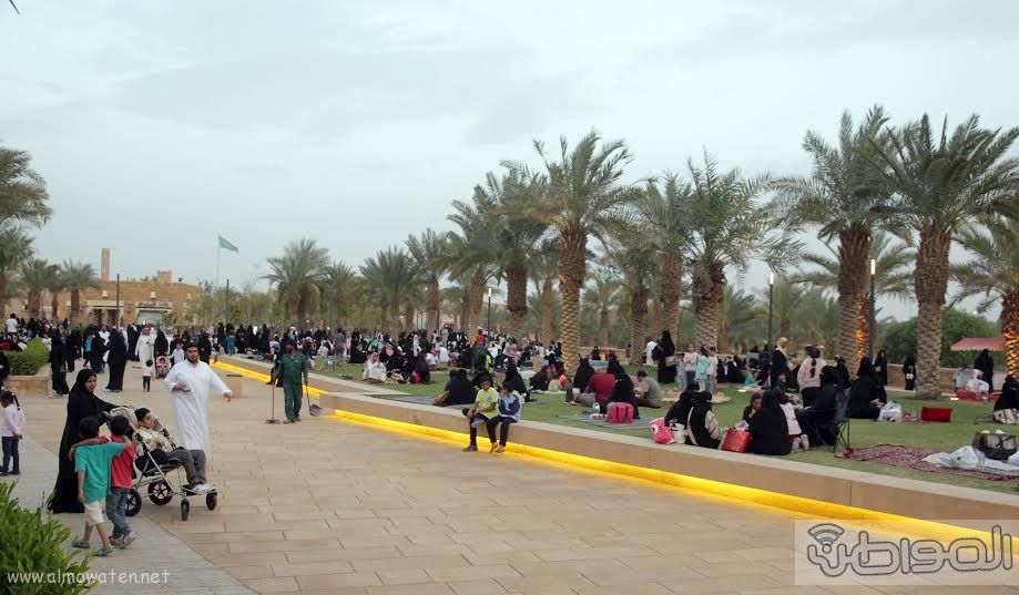 عدسة “المواطن” ترصد توافد الزوار بمهرجان ربيع الرياض في البجيري