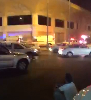 شاهد.. مقطع فيديو من موقع التفجير الانتحاري في جدة