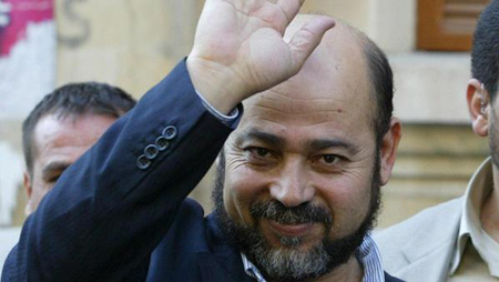 “أبو مرزوق” يدعو إلى وقف التفاوض وتشكيل حكومة توافق