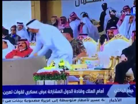 موقف تقدير من ولي عهد أبو ظبي لخادم الحرمين