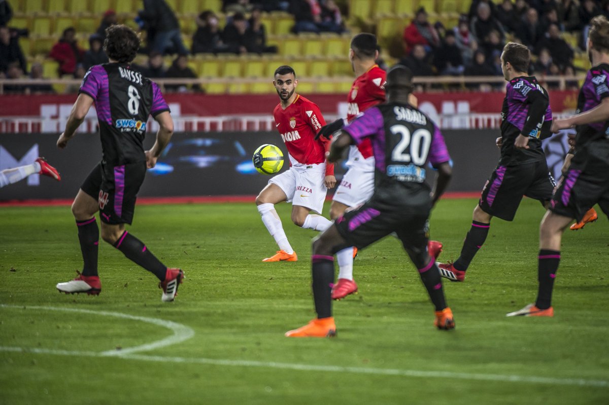 موناكو يجتاز بوردو ويحافظ على وصافة الدوري الفرنسي