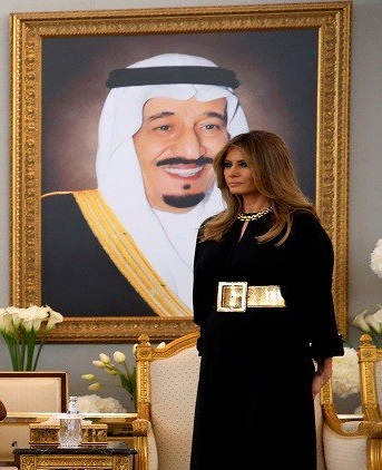 لفتة دبلوماسية سعوديّة .. التوليب في استقبال ميلانيا ترامب