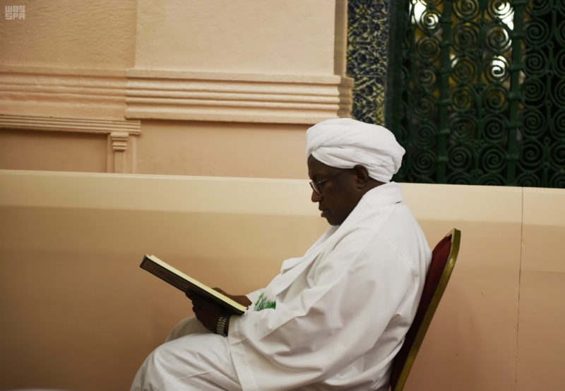 نائب رئيس جمهورية السودان يزور المسجد النبوي 2