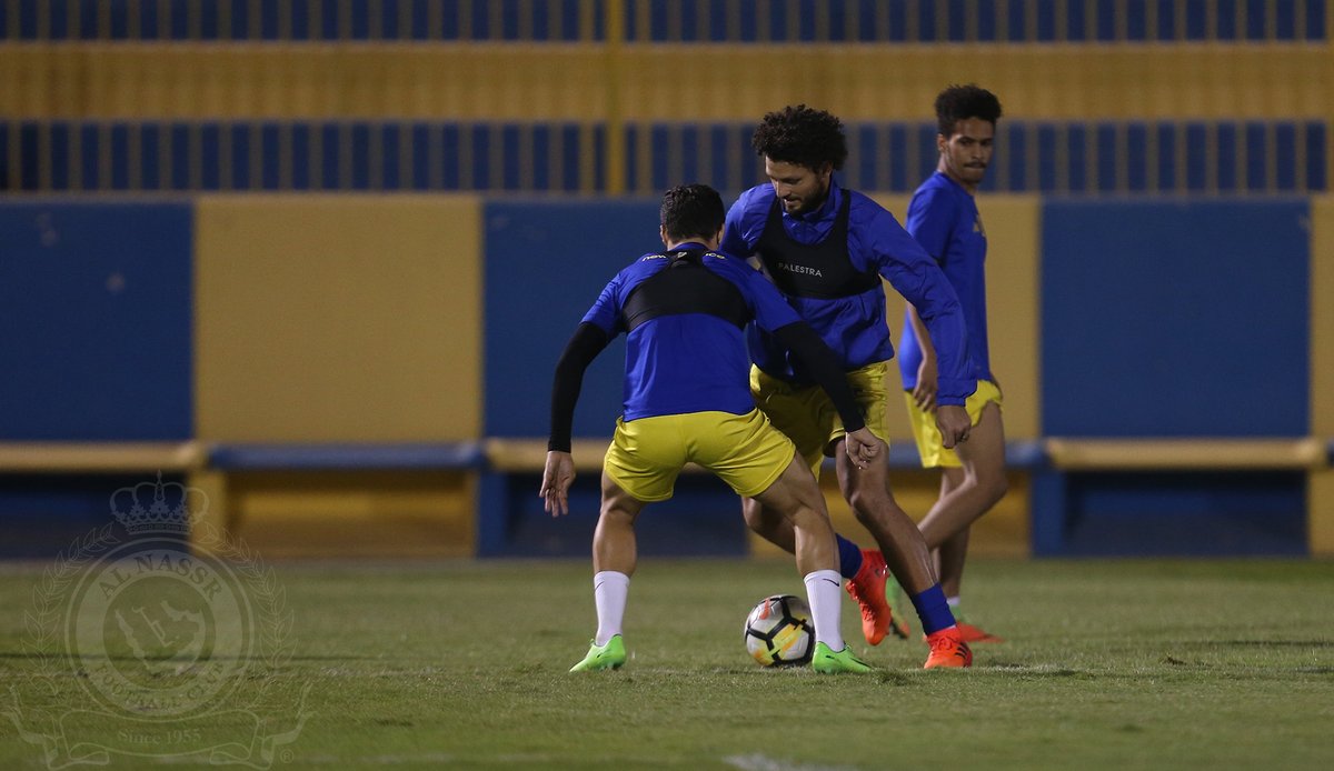 بالصور.. النصر يتدرب للرائد.. والشهري وعبدالله يشاركان في المران