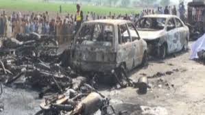 عدد ضحايا ناقلة الوقود في باكستان يرتفع لـ173 شخصاً