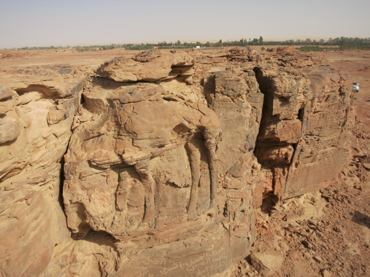 بالصور.. العثور على أقدم فنون النقوش الصخرية في الجوف