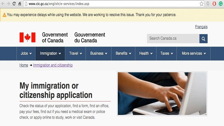 تعطل موقع الهجرة في كندا بعد فوز ترامب