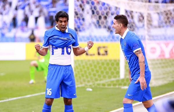 #الهلال يتجلى في الدرة ويضرب ضيفه الأوزبكي بالثلاثة