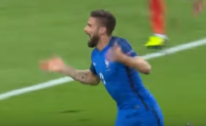 بالفيديو.. الفرنسي أوليفيه جيرو يفتتح أهداف “يورو 2016”