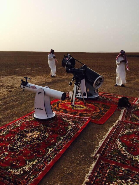 رؤية الهلال في #تمير و #الحريق و #شقراء و #سدير