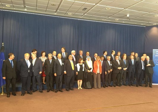 وزراء خارجية التعاون والاتحاد الأوروبي يخرجون بتوصيات مشتركة تخص المنطقة