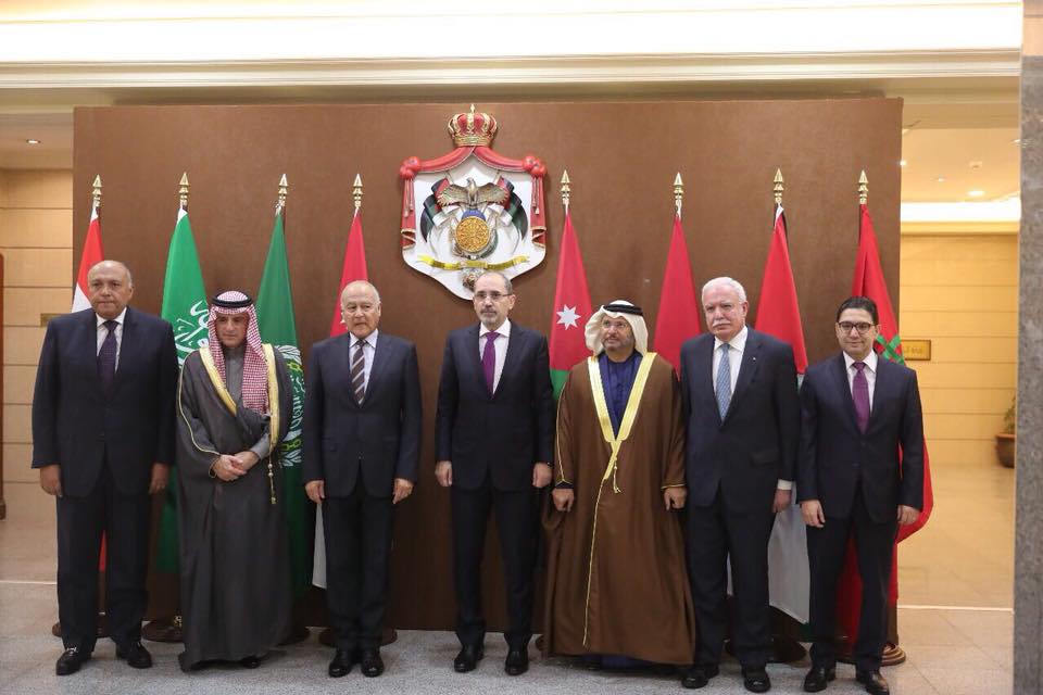 بينهم الجبير.. 6 وزراء خارجية عرب يردون على القرار الأميركي بشأن القدس 