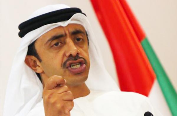 وزير خارجية #الإمارات يُلجم #إيران دفاعًا عن #السعودية