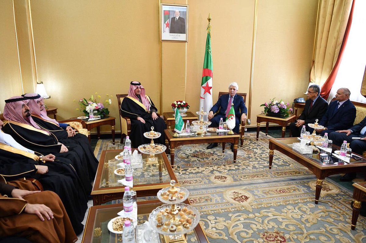 وزير الداخلية يستعرض مع رئيس مجلس الأمة الجزائري العلاقات الثنائية