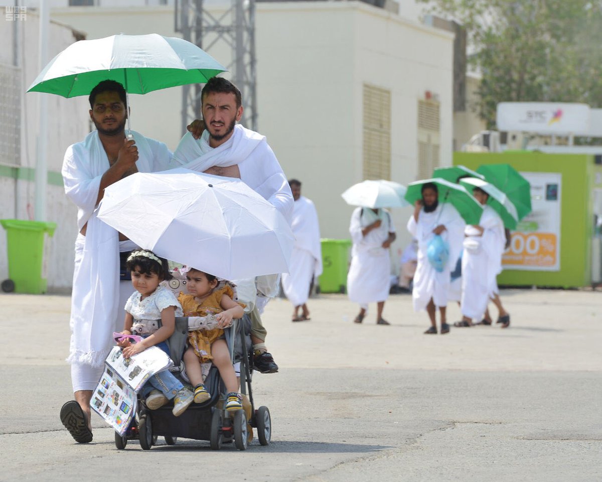 هذه درجة الحرارة في مكة ومنى