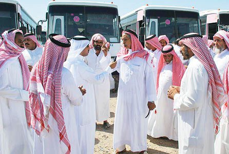 1000 وظيفة للشباب السعودي بمكتب إرشاد حافلات الحجاج بالمدينة