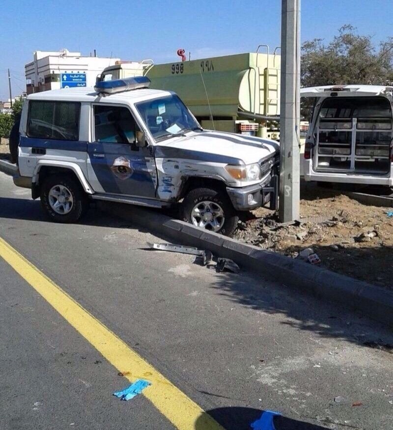 وفاة رجل أمن دهساً في #الباحة