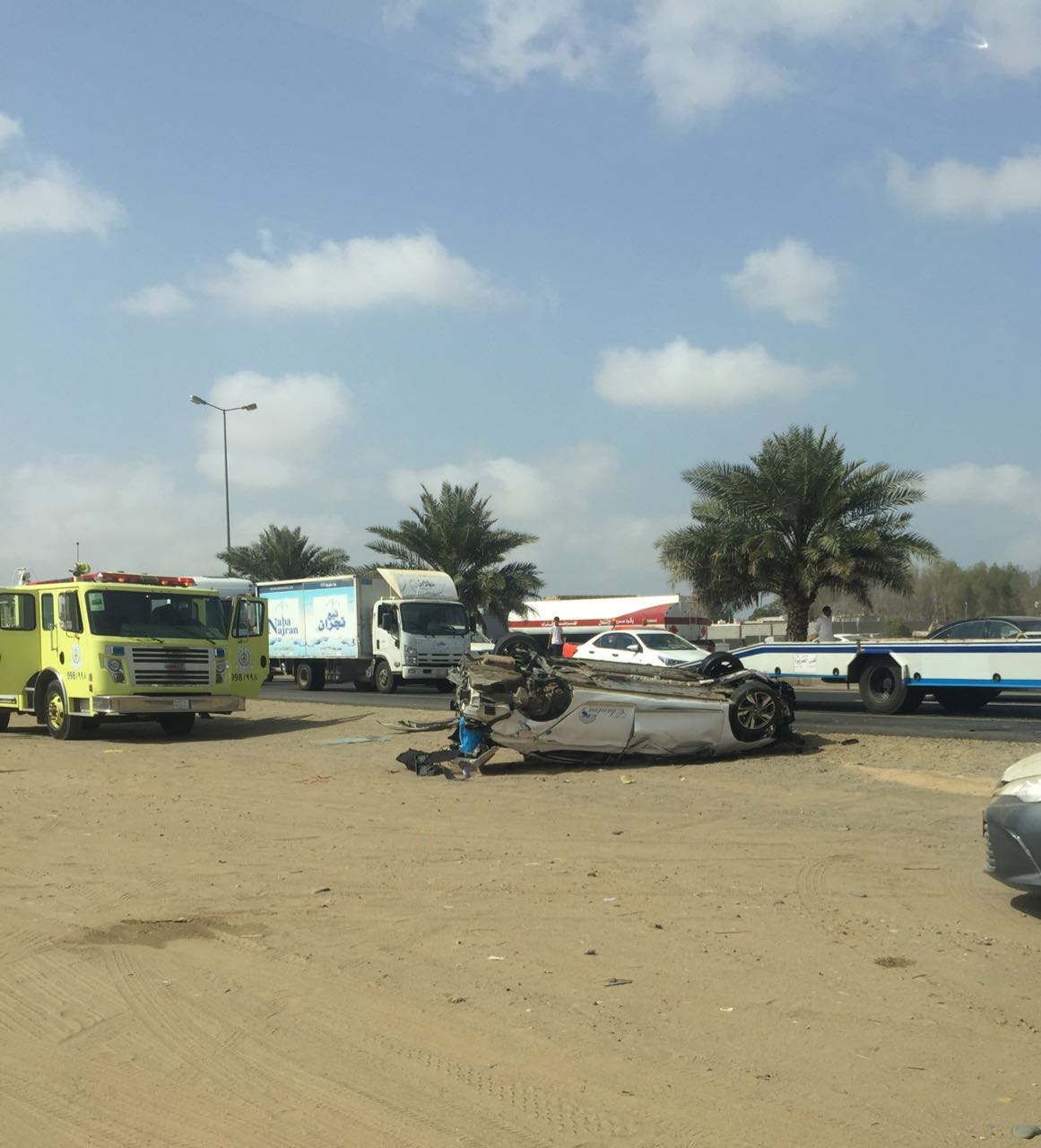 مصرع وإصابة 6 أشخاص في حادثين بدولي #جازان