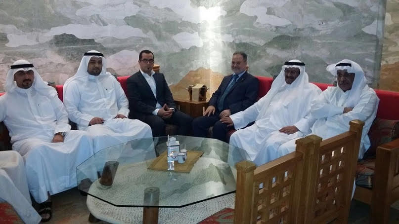 وفد النضال العربي الأحوازي يلتقي وزير الخارجية اليمني بالكويت