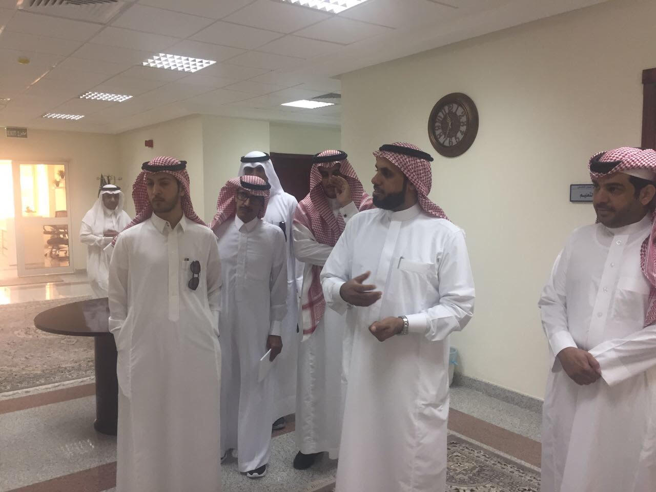 بالصور.. وفد وكالة الضمان الاجتماعي يقف على جاهزية مكتب النموذجية في الرياض