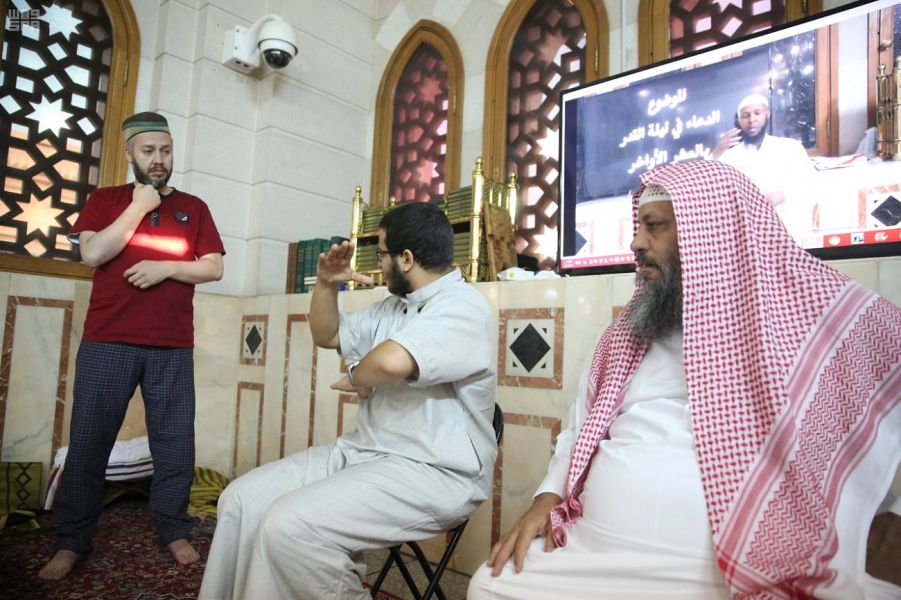 وكالة المسجد النبوي تخصص موقعًا للمعتكفين من ذوي الاحتياجات الخاصة