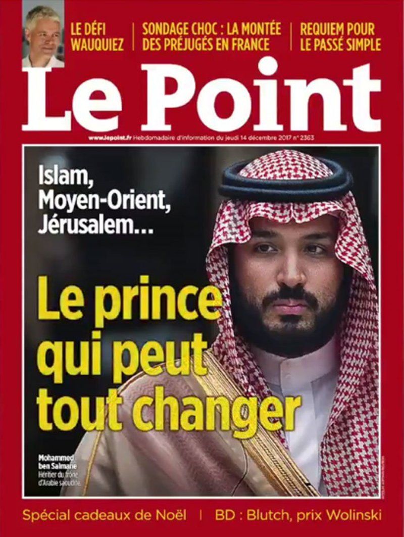 ولي العهد متصدرًا عدد مجلة Le Point الفرنسية: الأمير الذي يستطيع تغيير كل شيء