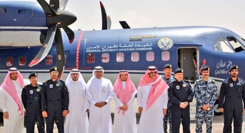 ولي العهد الأمير محمد بن نايف يدشن أحدث طائرة انضمت لطيران الأمن 1