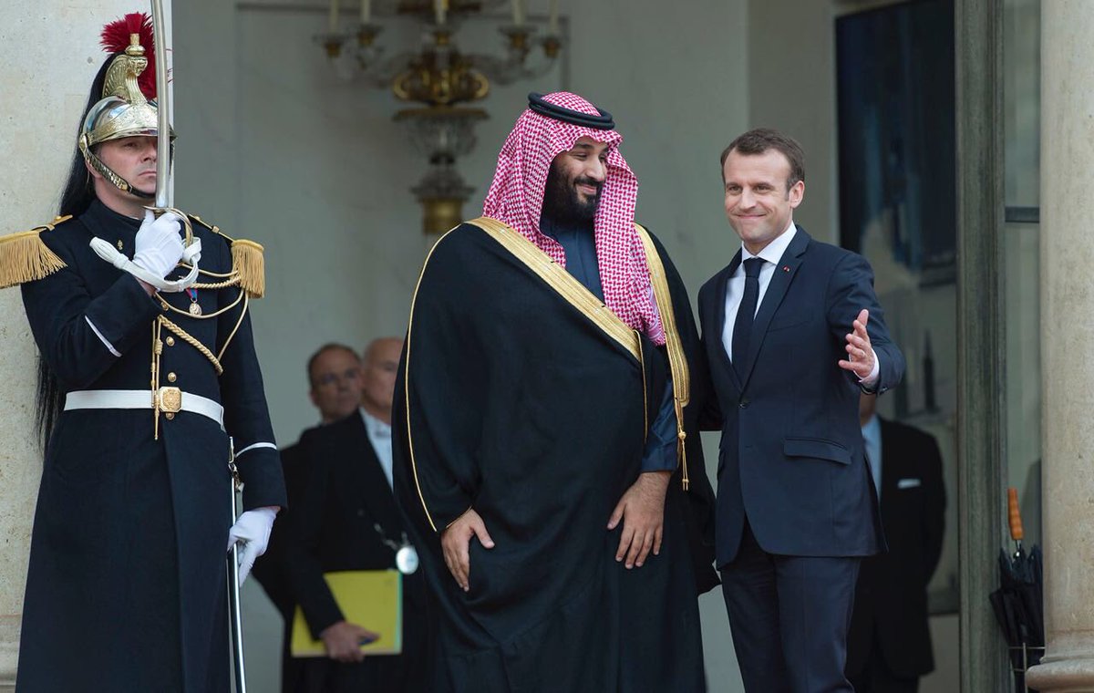الرئيس الفرنسي سيلتقي ولي العهد على هامش قمة العشرين
