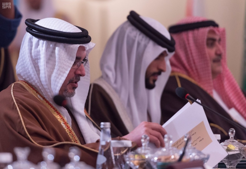 ولي العهد يبحث العلاقات الثنائية مع ولي عهد البحرين ‫(103492400)‬ ‫‬