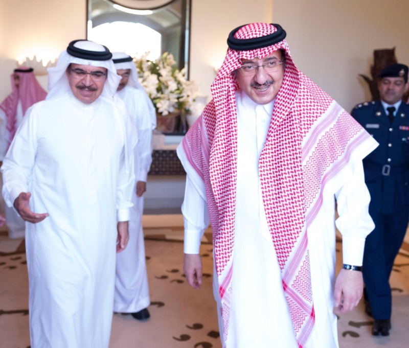 ولي العهد يستقبل وزير داخلية البحرين في جدة (4)