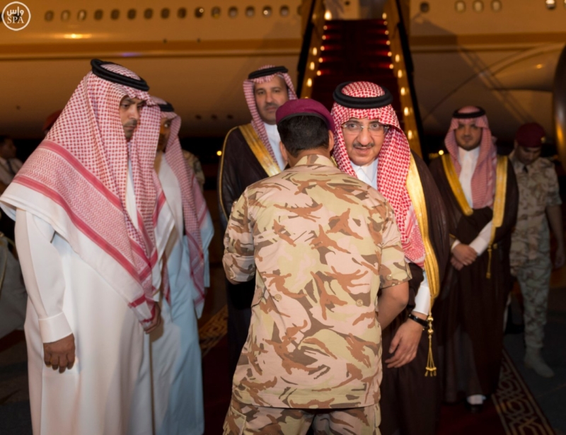 ولي العهد يصل الى المدينة2